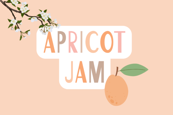 Apricot Jam Font for Professional Branding