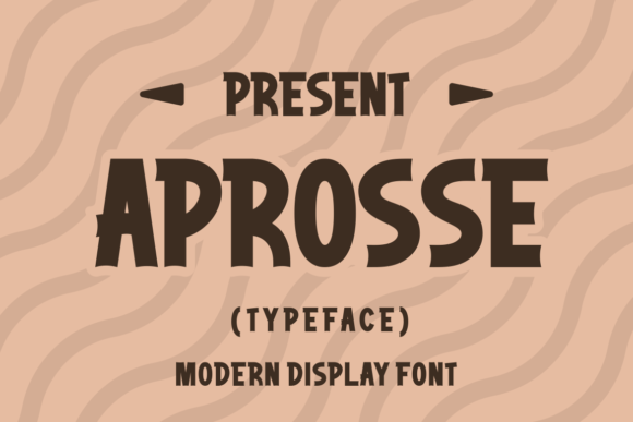 Aprosse: The Modern Display Font for Bold Business Branding
