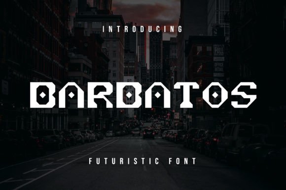 Barbatos: A Futuristic Font for Modern Editorial Design