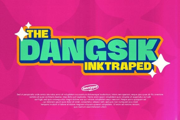 Dangsik: The Bold Display Typeface for Modern Editorial Design