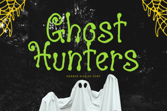 Ghost Hunters Font for Halloween Branding