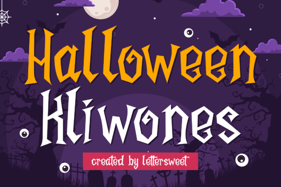 Halloween Kliwones: The Spooky Display Font for Real Business Branding