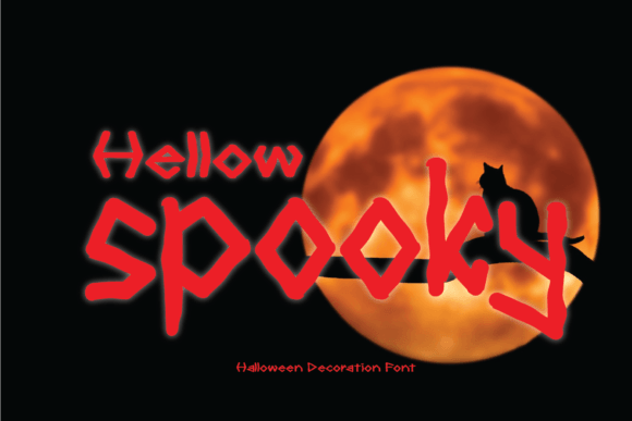 Hellow Spooky: A Halloween-Inspired Display Font for Web Projects