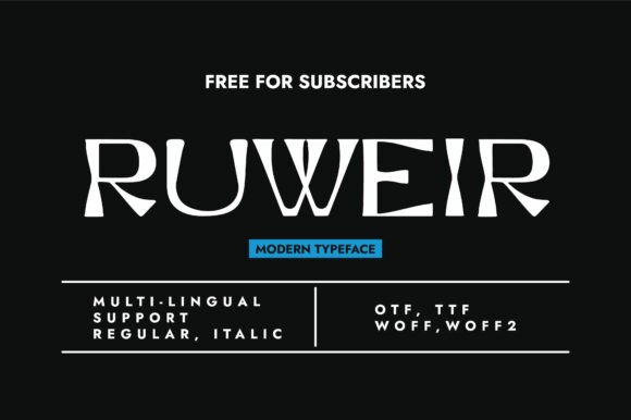 How Ruweir Font Transformed My Brand’s Visual Identity