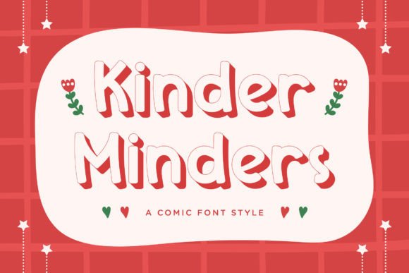 Kinder Minders Font for Web Design