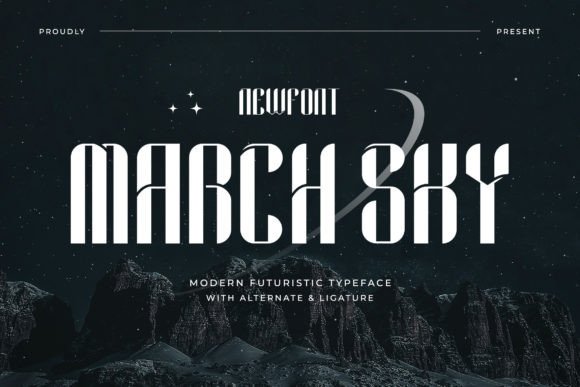 March Sky Font for Bold Digital Campaigns