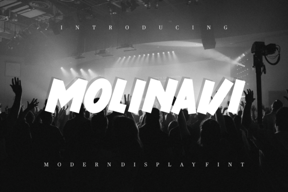 Molinavi: A Bold Display Font for Editorial Projects