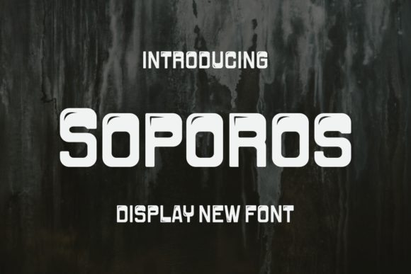Soporos: The Bold Display Typeface That Elevates Campaign Visuals