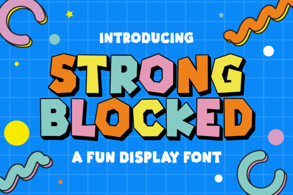 Strong Blocked: The Bold Display Typeface for Modern Web Design
