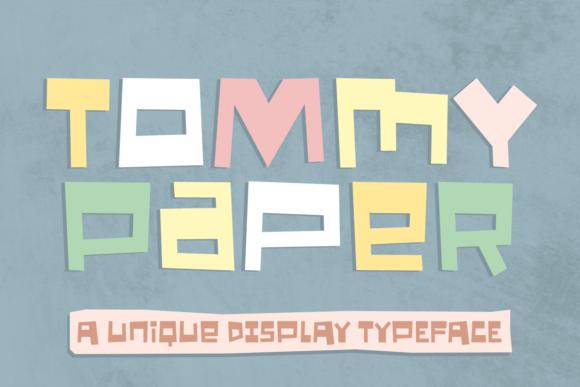 Tommy Paper: A Playful Font for Polished Branding